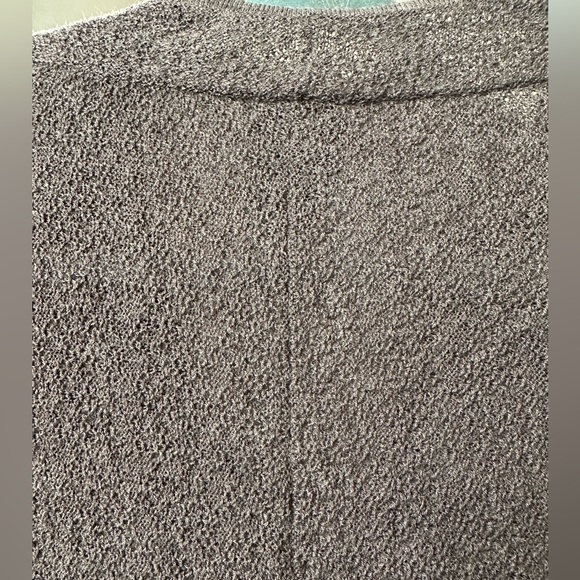 Eileen Fisher wrap v neck sweater in gray size L - Italian yarn - Picture 5 of 7